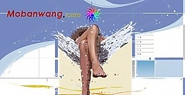 藍(lán)色創(chuàng)意設(shè)計(jì)網(wǎng)頁模板