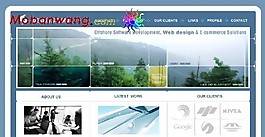 灰藍色設計工作室網(wǎng)站模板