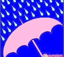 雷電下雨天氣
