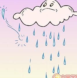 雷電下雨天氣