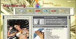 美容院網(wǎng)頁模板