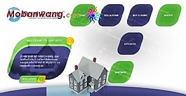 歐美房地產(chǎn)商網(wǎng)頁(yè)模板
