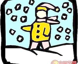 冬天雪花