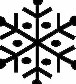 冬天雪花