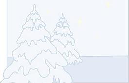 冬天雪花
