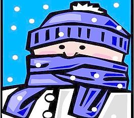 冬天雪花