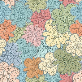 花朵圖案矢量元素