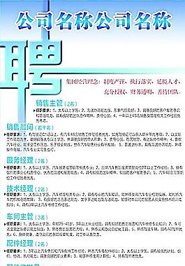 誠聘