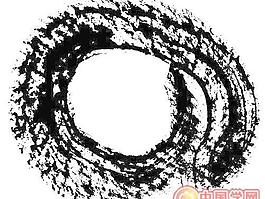 傳統(tǒng)水墨點墨