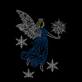 燙鉆 天使 雪花 免費(fèi)素材