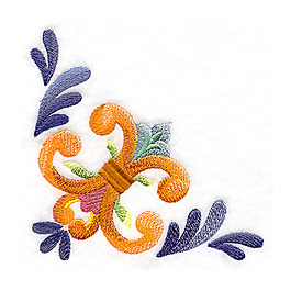 繡花 花紋 花朵 花邊 免費素材