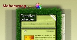 創(chuàng)意媒體FLASH網(wǎng)頁模板
