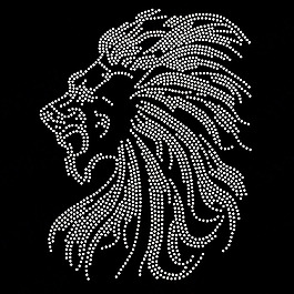 燙鉆 獅子 免費(fèi)素材