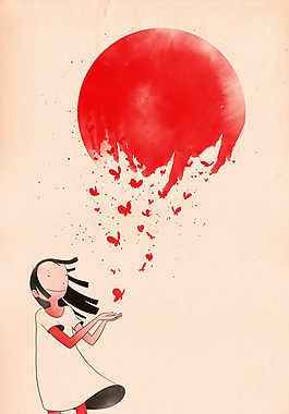 插畫(huà) 插畫(huà)師 Mathiole 巴西 女孩 免費(fèi)素材