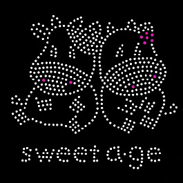 燙鉆 文字 英文 小牛 免費素材