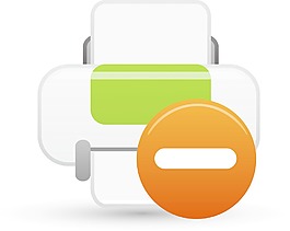 刪除打印機Lite通訊圖標