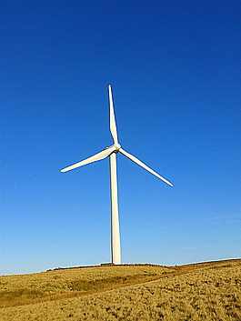 陸地大型風(fēng)力發(fā)電機(jī)圖片