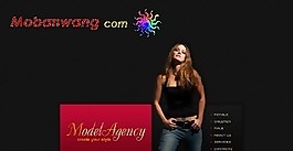 模特經(jīng)紀人企業(yè)網(wǎng)站模板