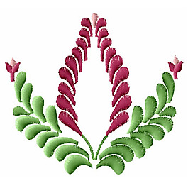 繡花 花朵 樹葉 免費(fèi)素材