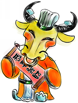 小牛插画