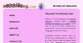 石竹與百合信息網(wǎng)頁(yè)模板