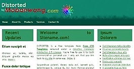 綠色三列信息企業(yè)網(wǎng)頁模板