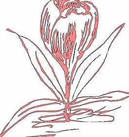 卡通花草漫画