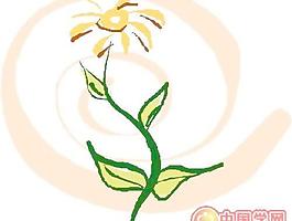 卡通花草漫畫
