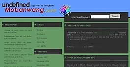 個性布局BLOG信息網(wǎng)頁模板