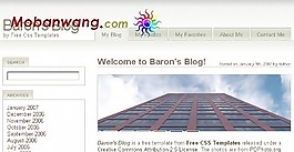 技術資料BLOG網頁模板
