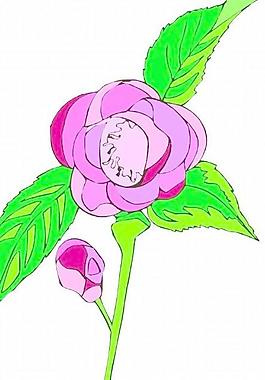 卡通花朵鮮花漫畫(huà)