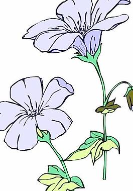 卡通花朵鮮花漫畫(huà)