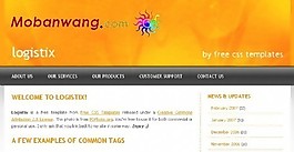 商業(yè)信息BLOG網(wǎng)頁模板