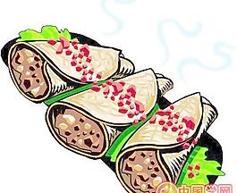冷饮西餐矢量图