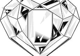 矢量珠寶