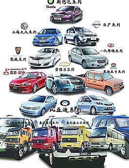 各種汽車