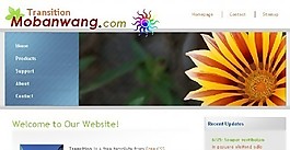 植物生長主題網(wǎng)頁模板