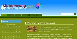 绿色植物研究BLOG网页模板