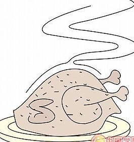 肉類食物卡通漫畫