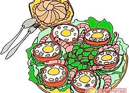 食物食品矢量圖
