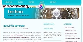 電子流行音樂BLOG網(wǎng)頁模板