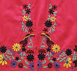 繡花 花朵 民族風 免費素材
