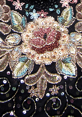 釘珠 亮片 花紋 花朵 免費素材