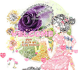 韓國 卡通 美女 閃圖圖片