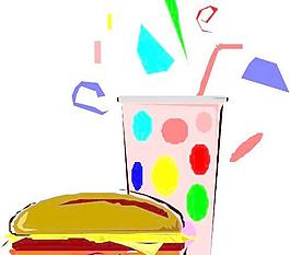 食品食物卡通漫畫