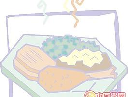 火腿雞腿烤雞烤鴨
