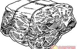 肉類食物矢量圖