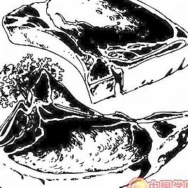 肉類食物矢量圖