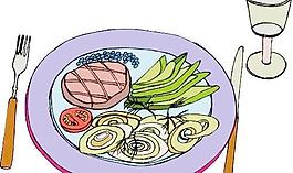 食物矢量圖