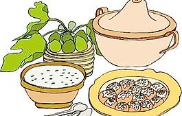 食物食品矢量圖